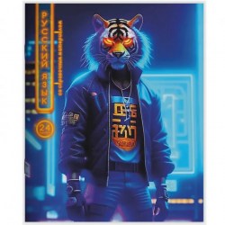Тетради предметные Lamark 79086 "Fantastic Animals" 24л. /11шт/