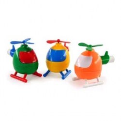 Точилка Bruno Visconti  35-0016 "Вертолетик" с контейнером и ластиком ассорти