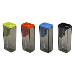 Точилка inФормат TIKPR-24 "OFFICE " с контейнером, ассорти 246268