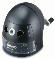 Точилка механическая KW-Trio 314А "Робот" пластиковый корпус  812425