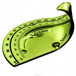 Транспортир 180*10см Maped 2798107 Twist'n Flex неломающийся 