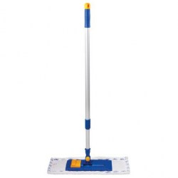 Уборочный инв. Швабра д/пола Лайма 601461 ручка 120см, насадка 40см, МОП микрофибра/абразив