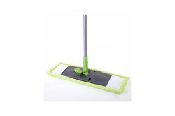 Уборочный инв. Швабра д/пола Любаша 606312 ручка 110см, насадка 40см, МОП микрофибра 606312