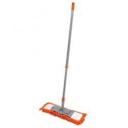 Уборочный инв. Швабра д/пола OfficeClean 303056 Professional 40см,насадка МОП микрофибра,телеск. руч