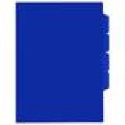 Уголок А4 Brauberg 273062/273063 3 отделения, ассорти, 150мкм