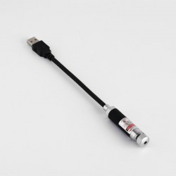 Указка лазерная 9111098 405нм, красный луч USB
