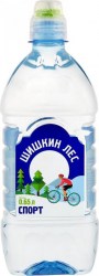 Вода питьевая ШИШКИН ЛЕС Sport негазированная, 0.65L пластик 