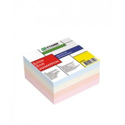 Я  Блок 8*8*5см Стамм БЗ15 цветной 092493