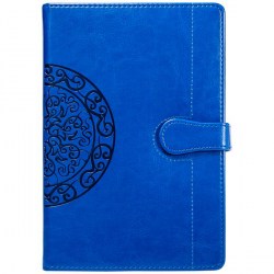 Я  Ежедневник inФормат ROUND DNР-RDA5/BI СИНИЙ, А5, отр уголок,192л,блок тонир 178069