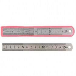 Я  Линейка  15см металлическая ArtSpace ЛС-15-524 с чехлом