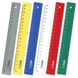 Я  Линейка  20см  Стамм ЛН10/134 непрозрачная цветная 