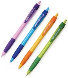 Я  Ручка авт. Cello Radiant 0.7мм корпус ассорти, стакан