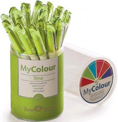 Я  Ручка Bruno Visconti 20-0124 "My Colour" зеленая 0,7мм на масляной основе