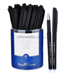 Я  Ручка Bruno Visconti 20-0134 "Fine Write.Black" 0,7мм синяя на масляной основе