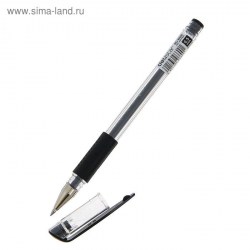 Я  Ручка гелевая Deli EQ10520 черная 0.5мм, с рез.держателем Mate