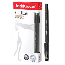 Я  Ручка гелевая ErichKrause 45472 Gelica черная 0,5мм