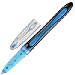 Я  Ручка гелевая Maped 226611 Free Writer Mini синяя, М,с рез.держателем,кор гол/черный