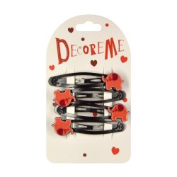 Заколка д/волос Bruno Visconti 2-719/81  4,5см, 4шт. ассорти