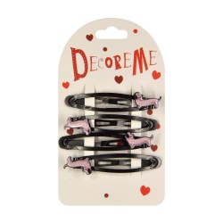 Заколка д/волос Bruno Visconti 2-719/82  4,5см, 4шт. ассорти