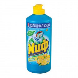 Жидкость д/посуды Миф 1л. Лимонная свежесть 81100048
