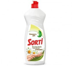 Жидкость д/посуды Sorti 900г. Бальзам с экстр Ромашки 1820-3